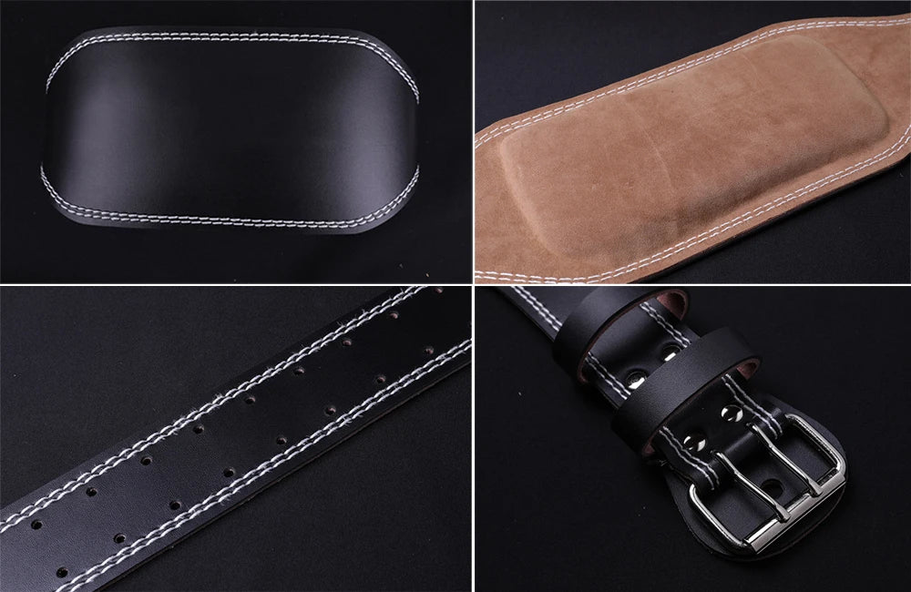 Leather Weightlifting Belt