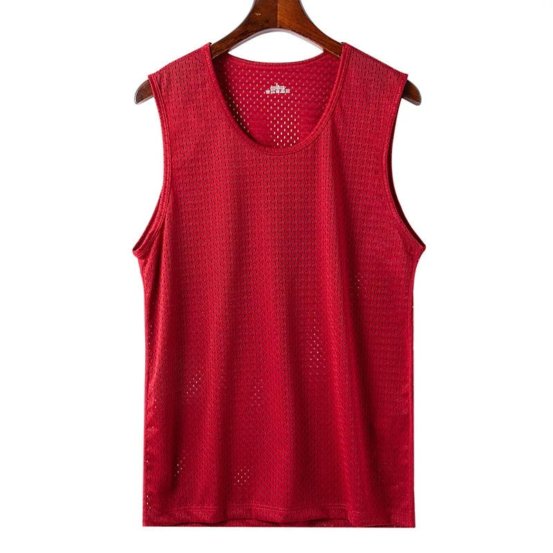 Men's Mesh Stringer Tank Top