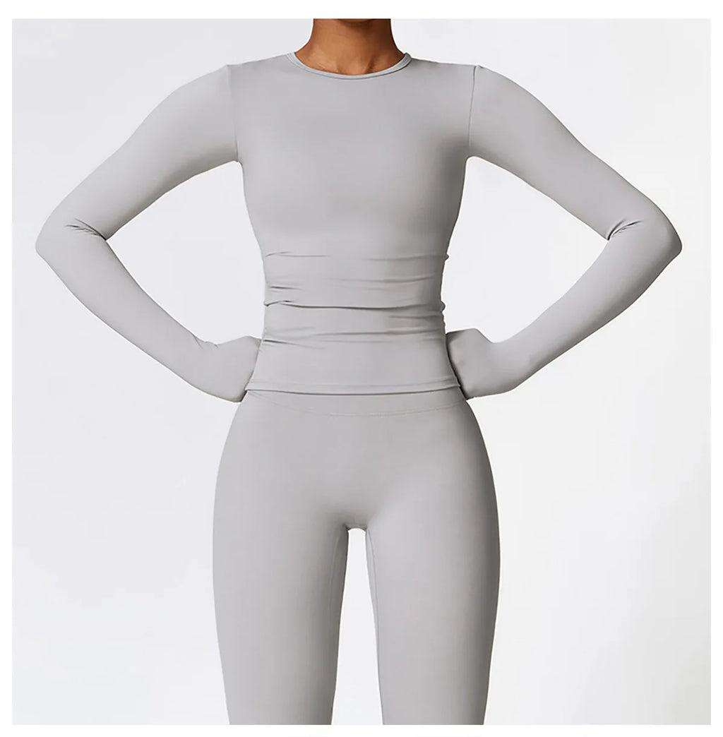 Women's Long-Sleeve Yoga Top