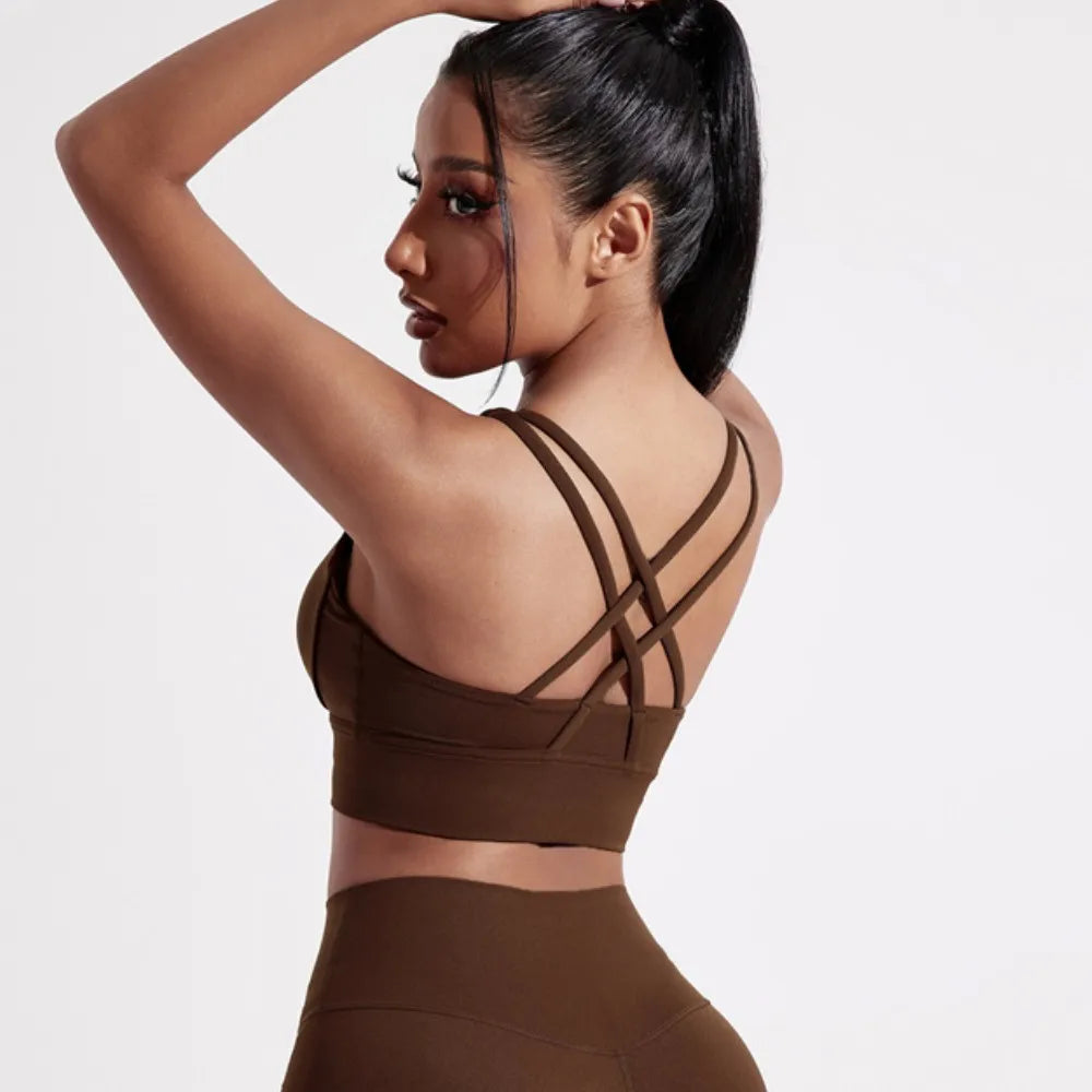 Women's Cross-Back Sports Bra