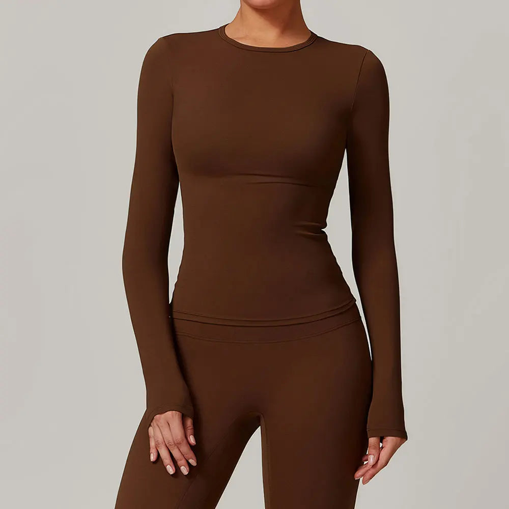 Women's Long-Sleeve Yoga Top