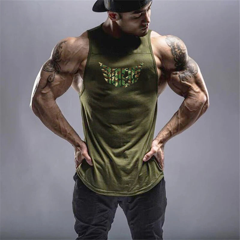Men's Bodybuilding Stringer Tank