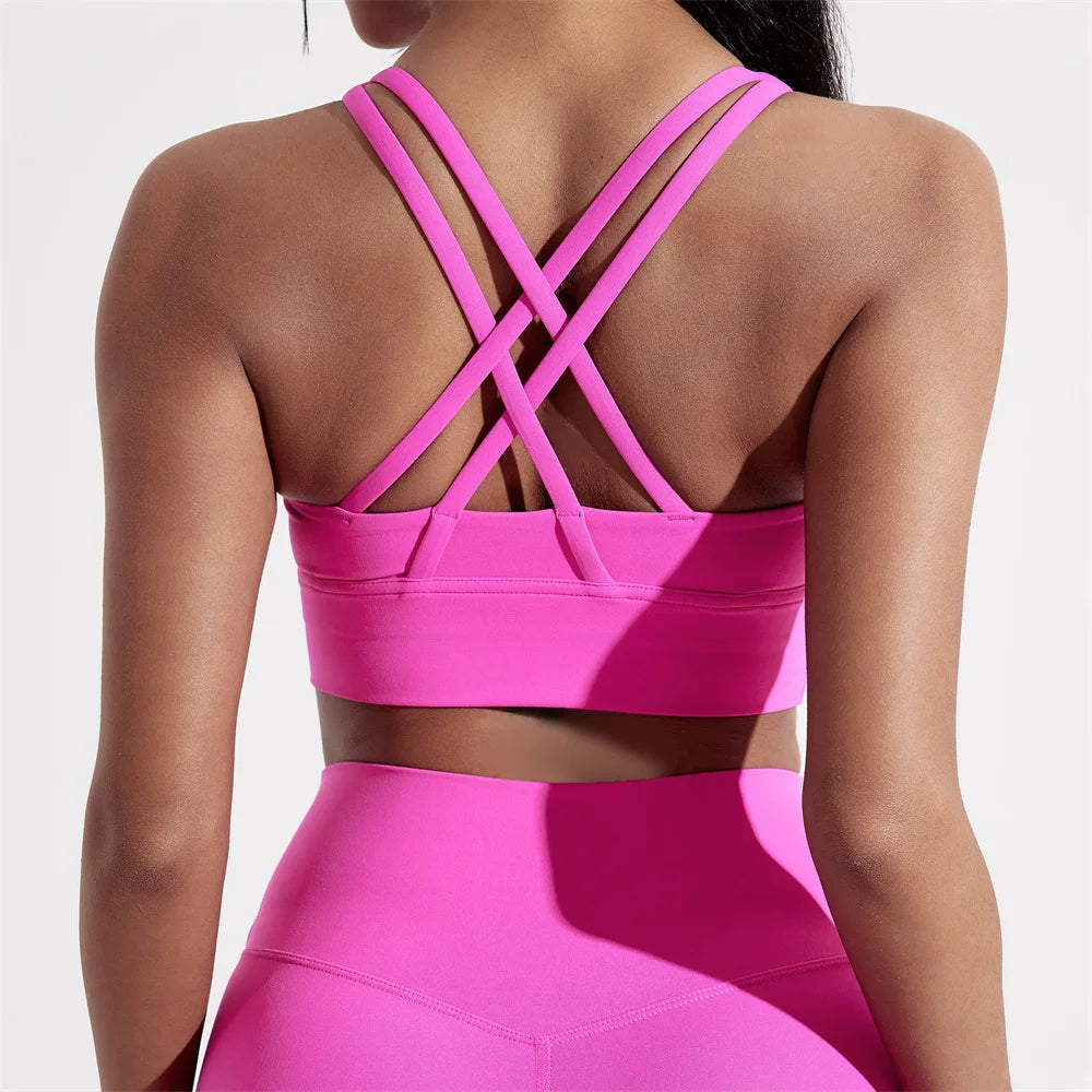 Women's Cross-Back Sports Bra