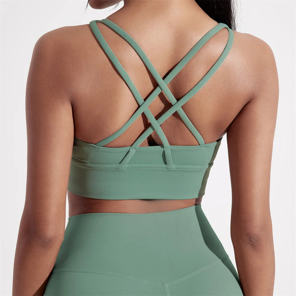 Women's Cross-Back Sports Bra