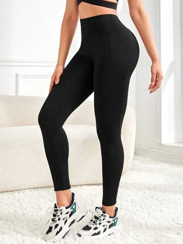 Women's High-Waist Pocket Leggings