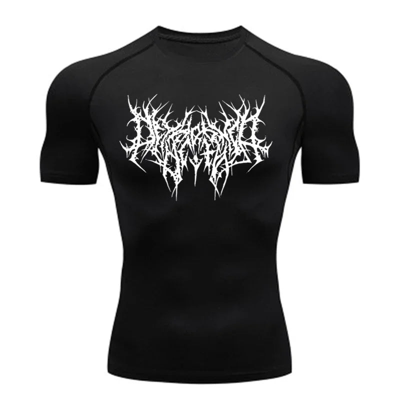 Men's Graphic Compression Tee