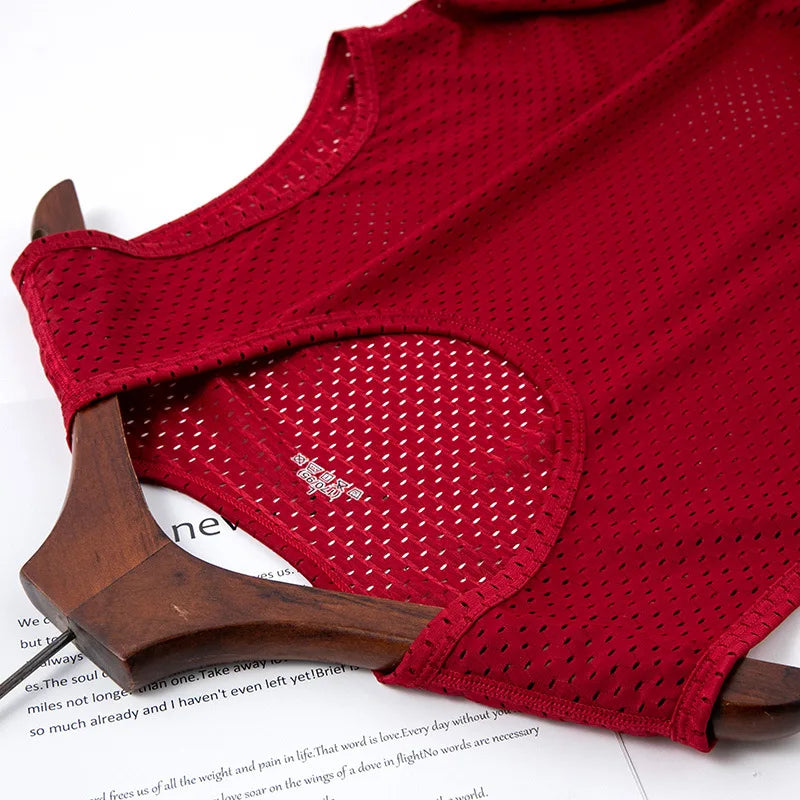 Men's Mesh Stringer Tank Top