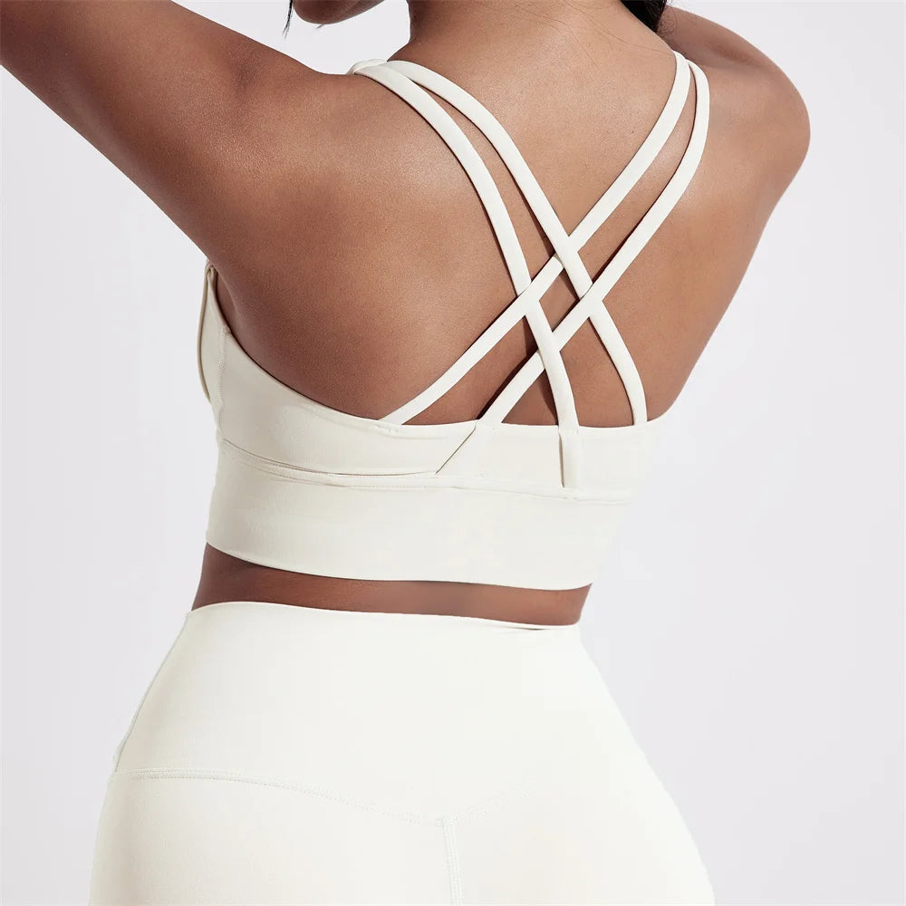 Women's Cross-Back Sports Bra