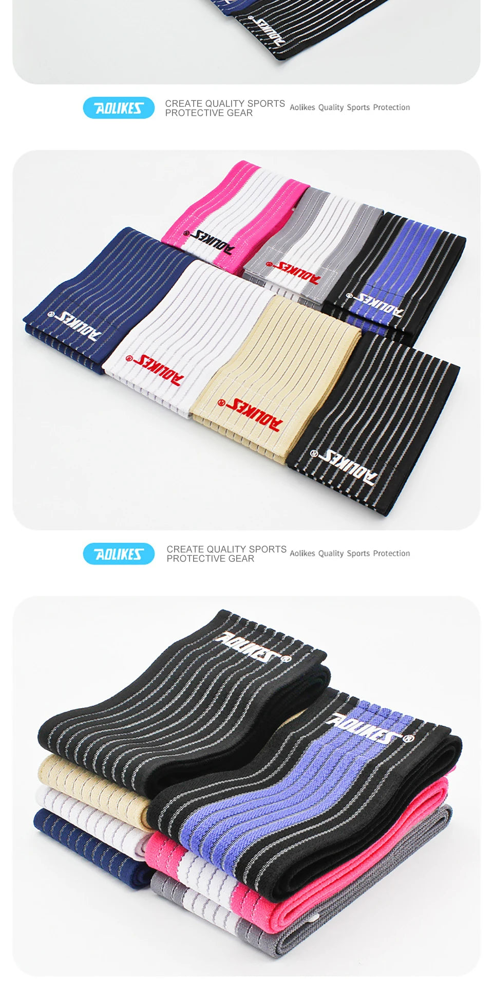 Elastic Knee / Elbow Wraps