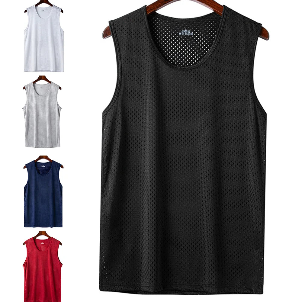 Men's Mesh Stringer Tank Top