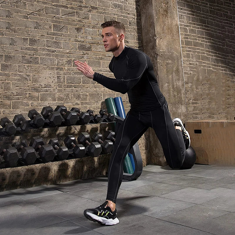 Men's Long-Sleeve Compression Top