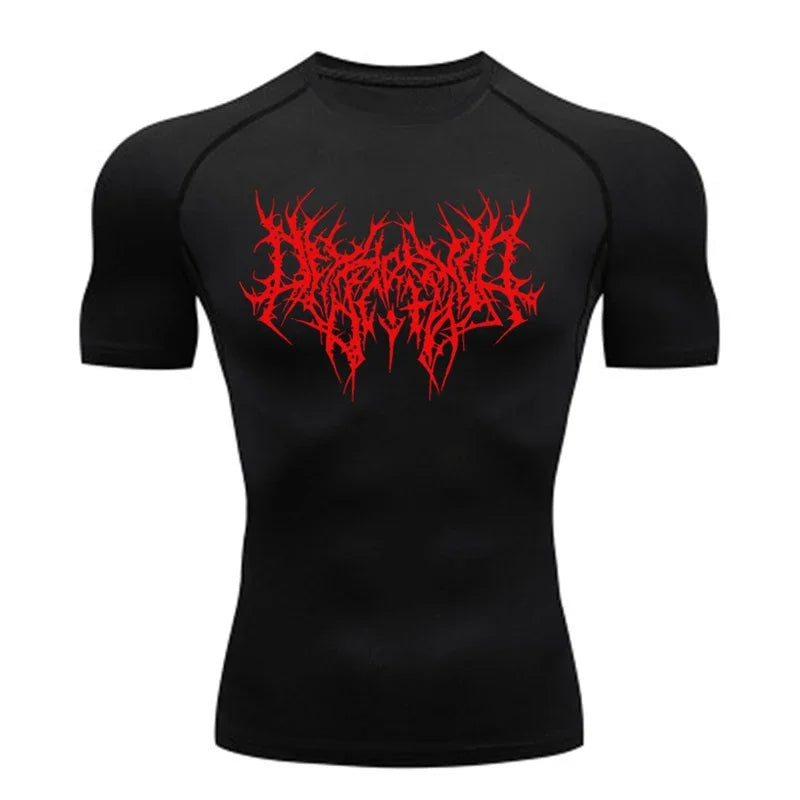 Men's Graphic Compression Tee