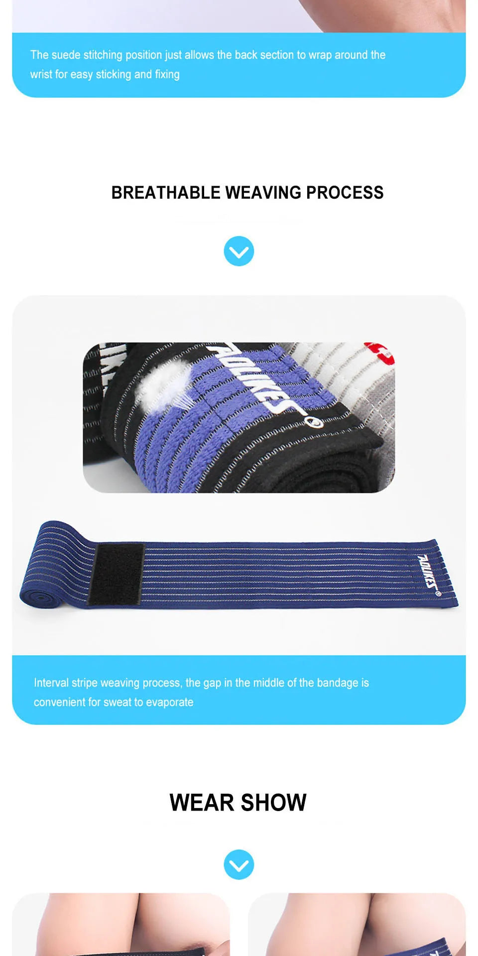 Elastic Knee / Elbow Wraps