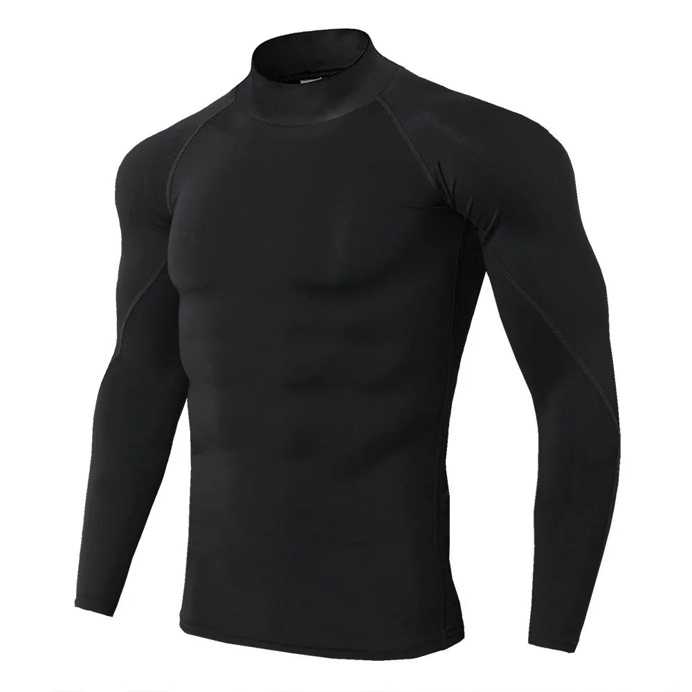 Men's Long-Sleeve Compression Top
