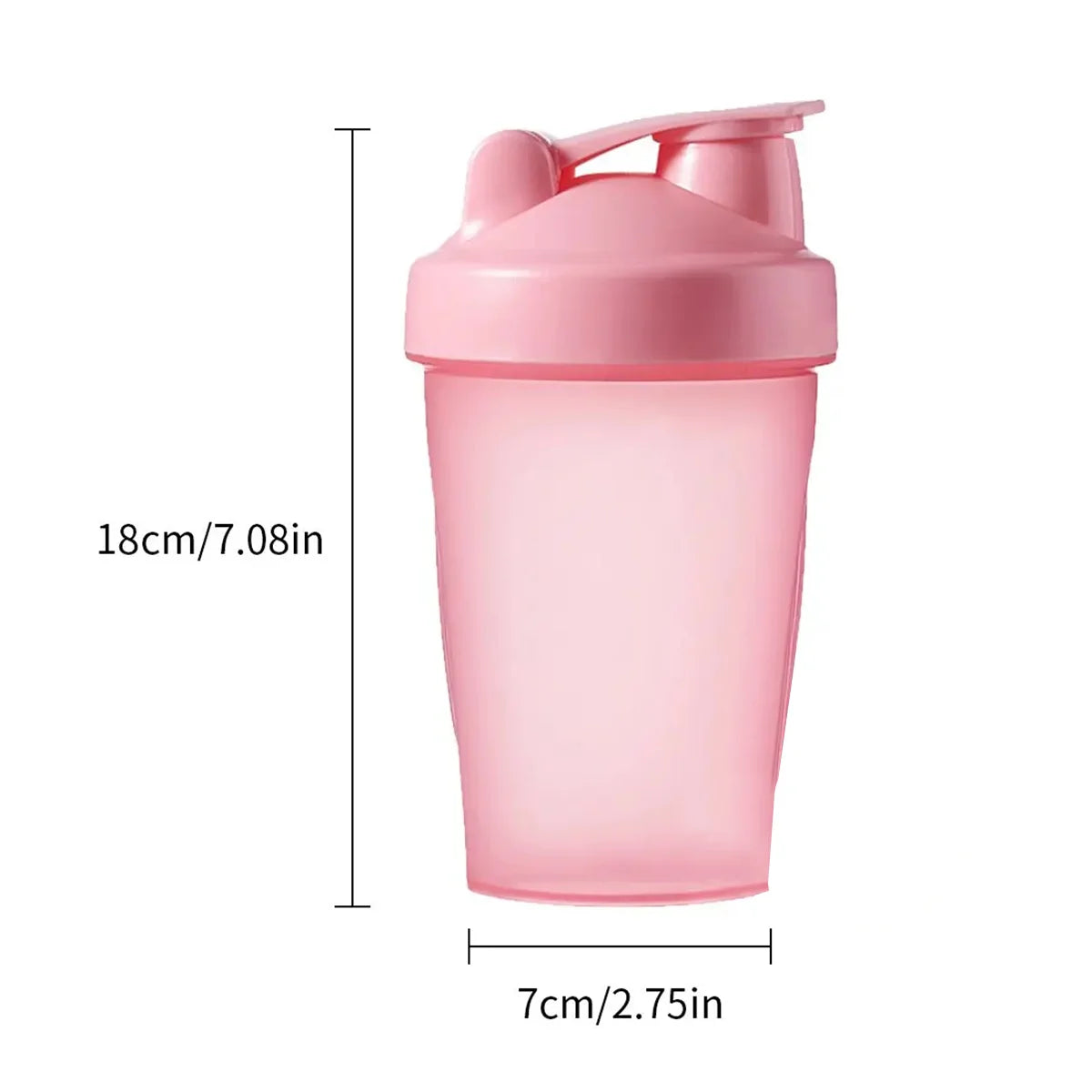 Protein Shaker Bottle (BPA-Free, Leak-Proof)